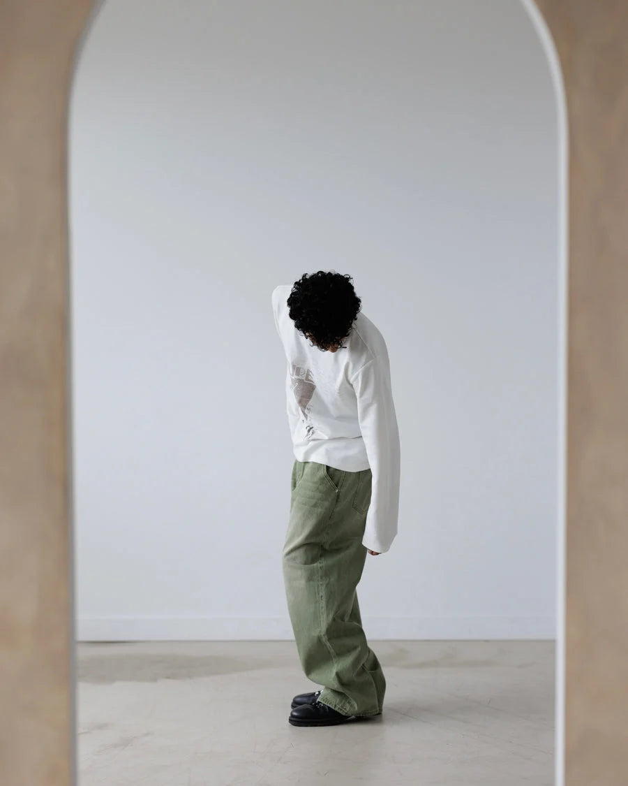 MATCHA DENIM JEANS