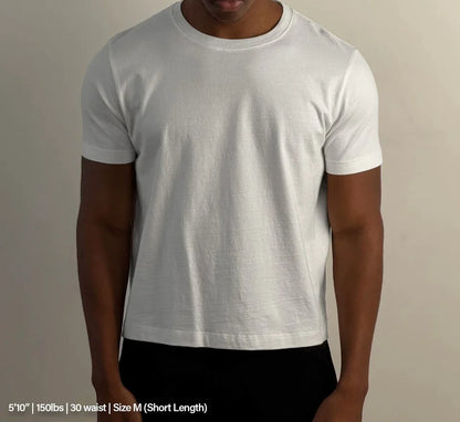 Tokyo White Crop Tee