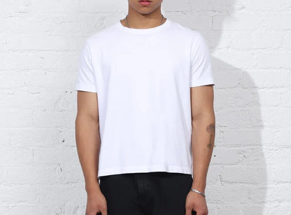 Tokyo White Crop Tee