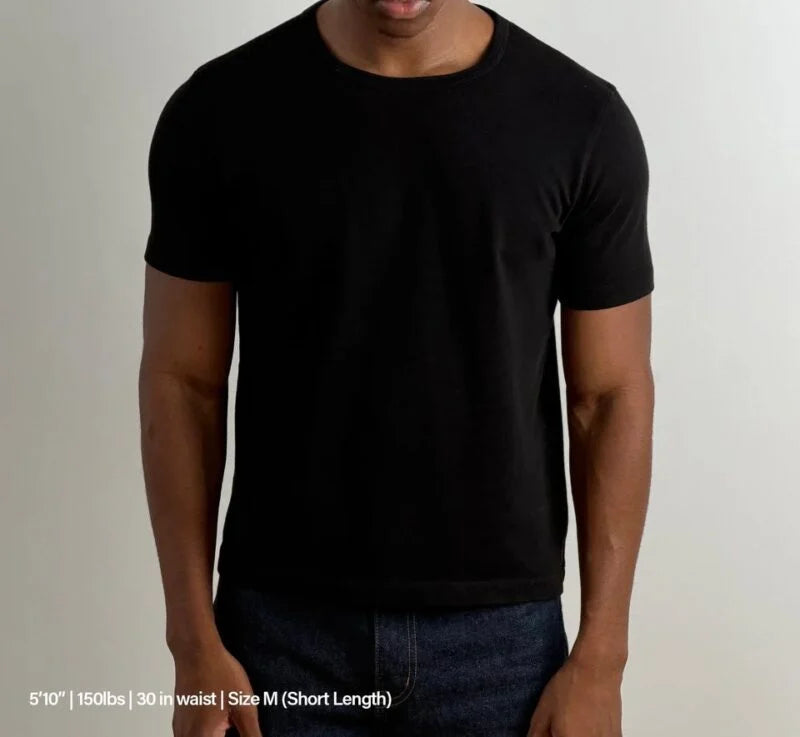 Midnight Crop Tee